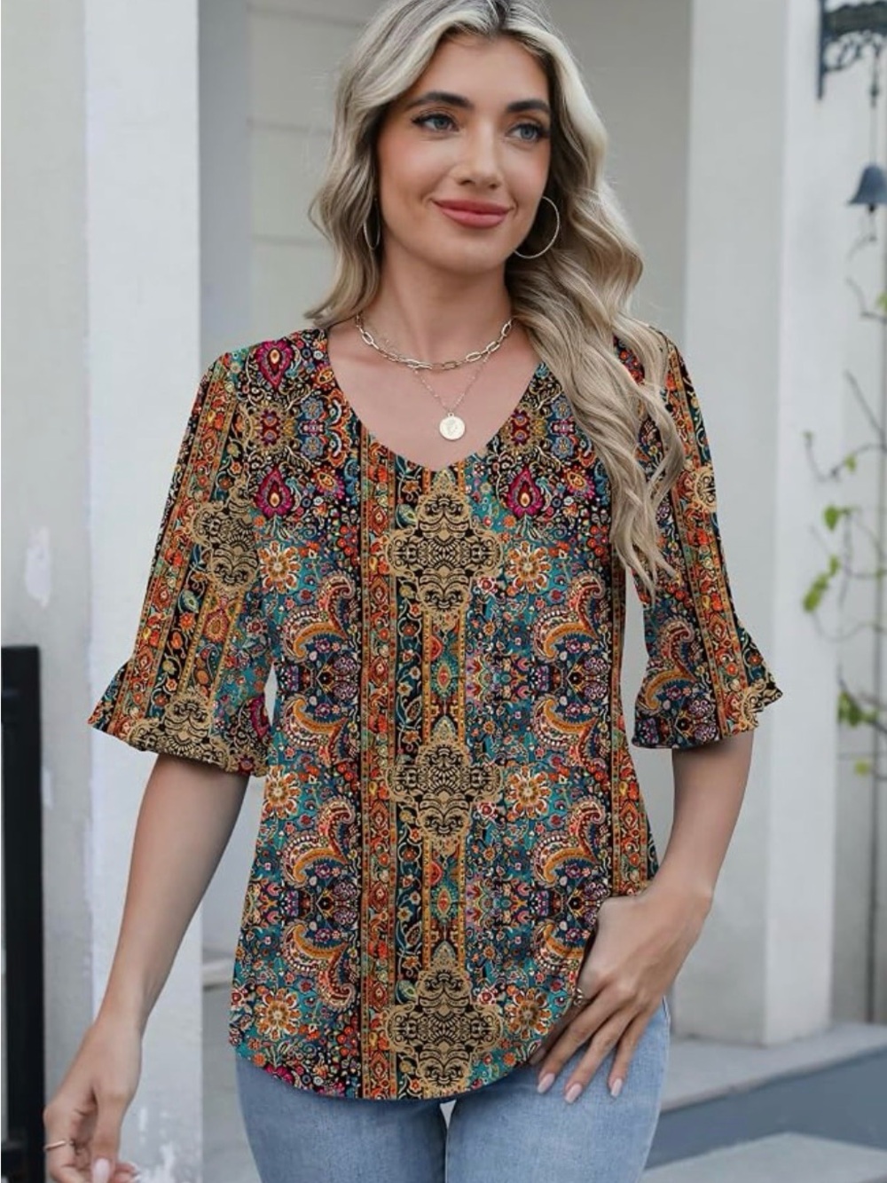 Zeagoo Casual V-Neck